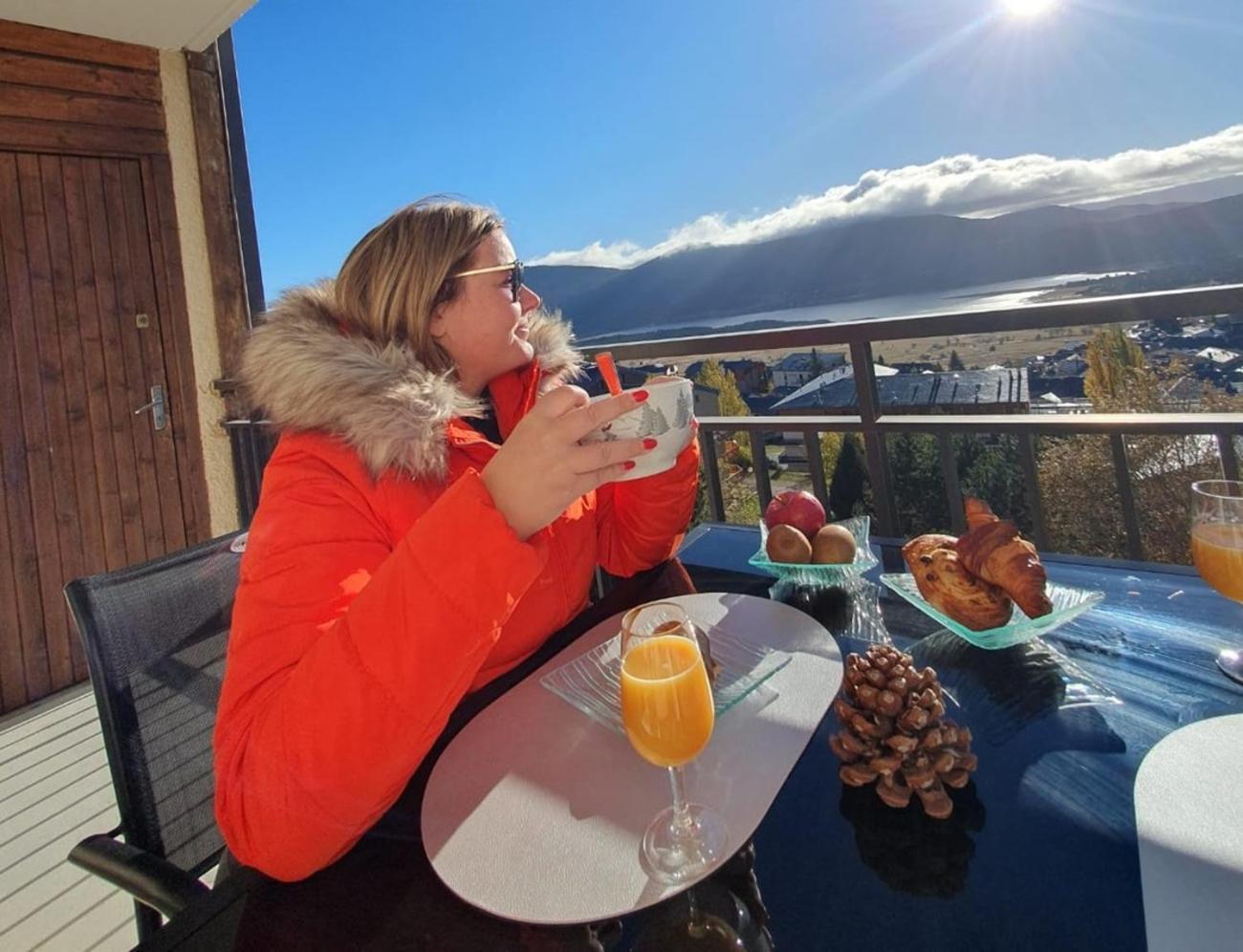 Appartement, Vue Lac Panoramique Avec Terrasse, Parking, Aux Angles エクステリア 写真